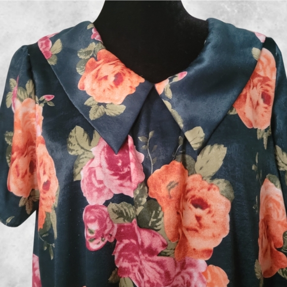 Handmade/ Floral Mumu - Picture 3 of 5